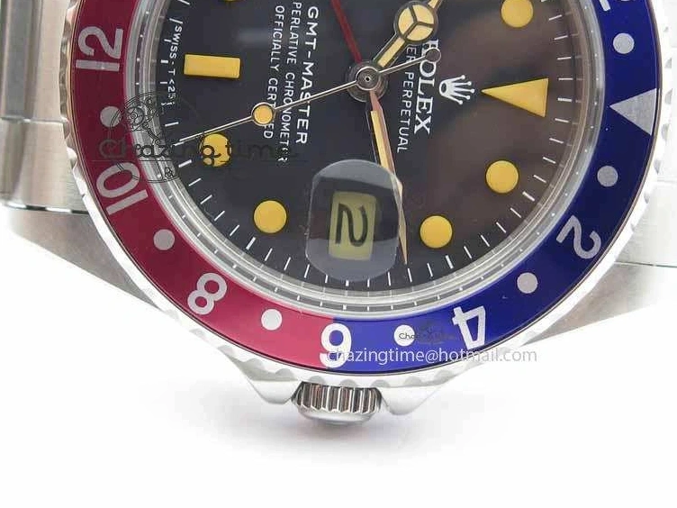 MiroTime 0519 BestValue GMT-Master Vintage 1675 SS BP Best Edition Blue Red Bezel A 3752